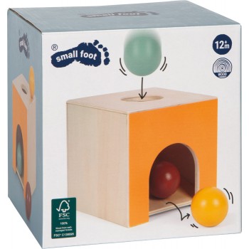 MONTESSORI WOODEN BALL BOX - SMALL FOOT MONTESSORI WOODEN BALL BOX - SMALL FOOT