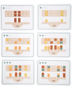 LĪDZSVARA SPĒLE MONTESORI MĀCĪBU MATERIĀLS - SMALL FOOT