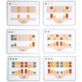 LĪDZSVARA SPĒLE MONTESORI MĀCĪBU MATERIĀLS - SMALL FOOT LĪDZSVARA SPĒLE MONTESORI MĀCĪBU MATERIĀLS - SMALL FOOT