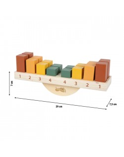 LĪDZSVARA SPĒLE MONTESORI MĀCĪBU MATERIĀLS - SMALL FOOT