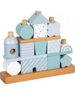 RADOŠA KOKA KLUCĪŠU SPĒLE MĀJA ZILOS TOŅOS - SMALL FOOT