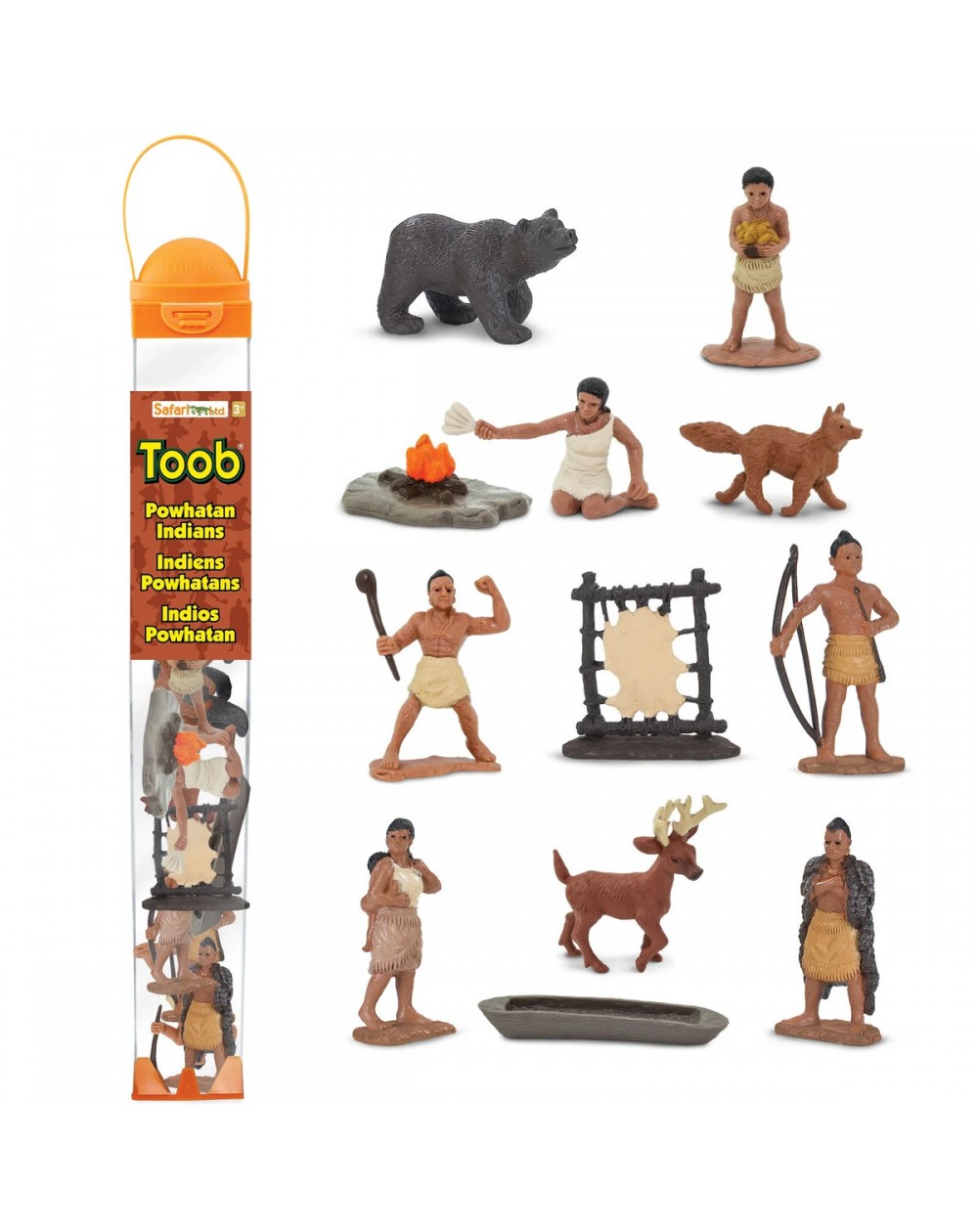 Powhatan Indiāņi TOOB® - SAFARI Ltd.