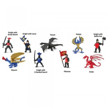 Bruņinieki un pūķi TOOB® - SAFARI Ltd.