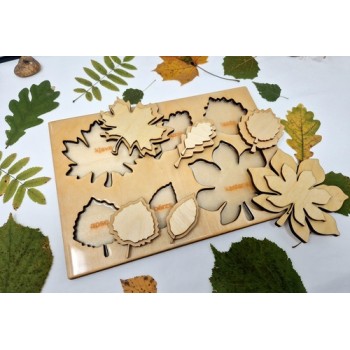 Sensorais Dēlītis Koku Lapas