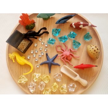 Sensory Play Set Ocean Life - OUWAKIDS