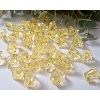 Acrylic Diamonds Yellow - OUWAKIDS