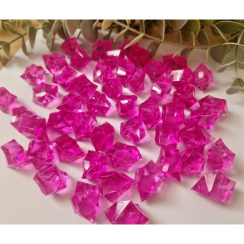 Acrylic Diamonds Fuchsia - OUWAKIDS