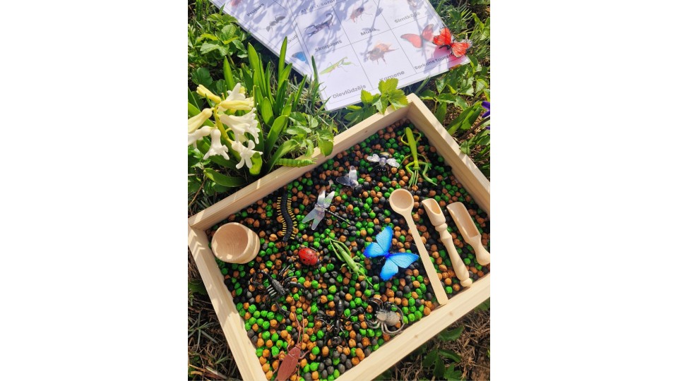 SENSORO ROTAĻU KOMPLEKTS DĀRZĀ - OUWAKIDS