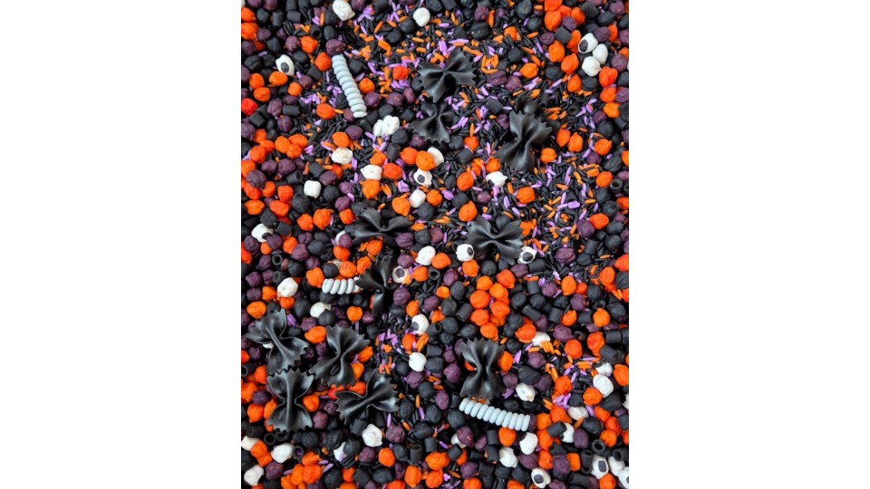 HELOVĪNA MAĢIJA, SENSORAIS MAISĪJUMS, BĀZE - OUWKIDS