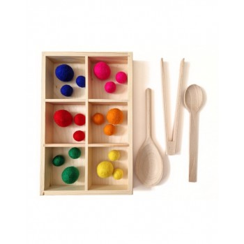 KRĀSU UN ŠĶIROŠANAS KOMPLEKTS FELTLOVE - OUWAKIDS