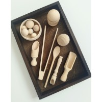 SENSORAIS KOKA RĪKU KOMPLEKTS PĀRVIETOŠANAI - OUWAKIDS SENSORAIS KOKA RĪKU KOMPLEKTS PĀRVIETOŠANAI - OUWAKIDS