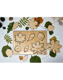 Sensorais Dēlītis Koku Lapas