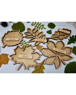 Sensoro Dēlīšu Komplekts Rudens Lapas