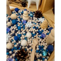 Sensory Play Set Mini Winter Wonderland - OUWAKIDS