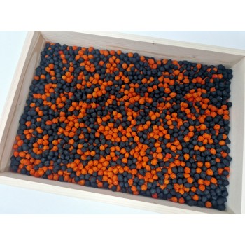 HALLOWEEN CLASSIC, KRĀSOTU ZIRŅU MAISĪJUMS, SENSORO ROTAĻU MATERIĀLS, BĀZE - OUWAKIDS