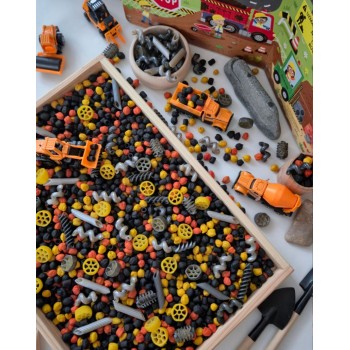 BŪVĒ, SKRŪVĒ, BRAUC! SENSORO ROTAĻU MAISĪJUMS, KOMPLEKTS, SENSORĀ BĀZE - OUWAKIDS