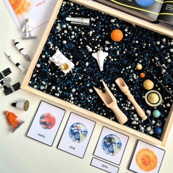 SPACE EXPLORER, BIG SENSORY PLAY SET - OUWKIDS