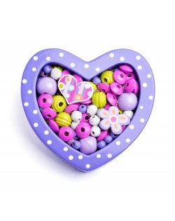 PĒRLĪTES SIRDS FORMAS KASTĪTĒ VIOLETS - WOODY PĒRLĪTES SIRDS FORMAS KASTĪTĒ VIOLETS - WOODY