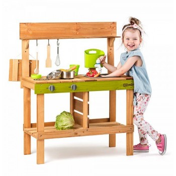 ĀRA VIRTUVE AR PIEDERUMIEM - WOODY