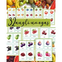  3-DAĻU KARTĪTES AUGĻI UN OGAS, DIGITĀLS MATERIĀLS - OUWAKIDS