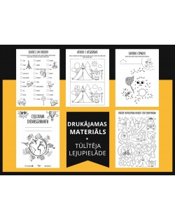 BĒRNU CEĻOJUMA DIENASGRĀMATA – 25 LAPAS AR UZDEVUMIEM, SPĒLĒM, AKTIVITĀTĒM, DIGITĀLS MATERIĀLS - OUWAKIDS