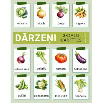 3-PART CARD GARDENERS, DIGITAL MATERIAL - OUWAKIDS 3-PART CARD GARDENERS, DIGITAL MATERIAL - OUWAKIDS