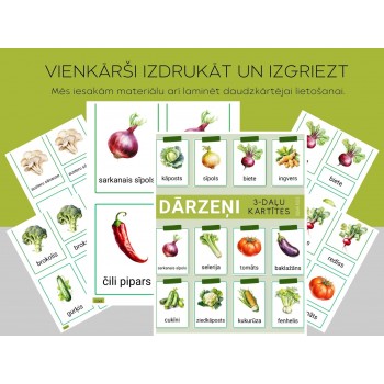 3-PART CARD GARDENERS, DIGITAL MATERIAL - OUWAKIDS 3-PART CARD GARDENERS, DIGITAL MATERIAL - OUWAKIDS
