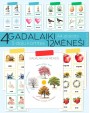 4 GADALAIKI UN 12 MĒNEŠI, PLAKĀTS UN 3-DAĻU KARTĪTES, DIGITĀLS MATERIĀLS - OUWAKIDS