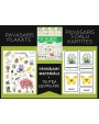 PAVASARIS, PLAKĀTS UN 3-DAĻU KARTĪTES, ATGĀDNES, DIGITĀLS MATERIĀLS - OUWAKIDS