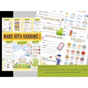 DAILY SKILLS MATERIAL MY MORNING ROUTINE - OUWAKIDS