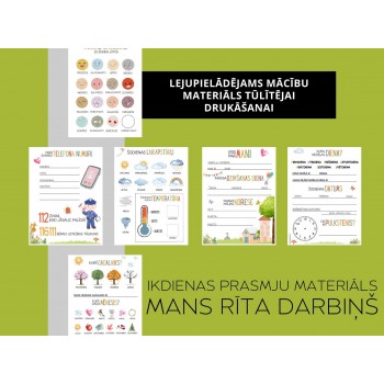 DAILY SKILLS MATERIAL MY MORNING ROUTINE - OUWAKIDS