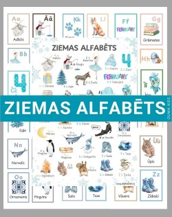 ZIEMAS ALFABĒTS KARTĪTES UN PLAKĀTS, DIGITĀLS MATERIĀLS - OUWAKIDS