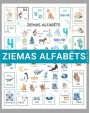 ZIEMAS ALFABĒTS KARTĪTES UN PLAKĀTS, DIGITĀLS MATERIĀLS - OUWAKIDS