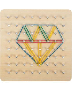 Koka Ģeometrijas Dēlītis/Geoboard - SMALL FOOT