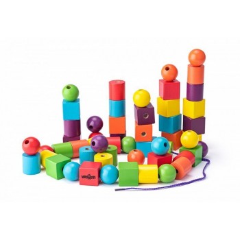 Large Wooden Beads - WOODY