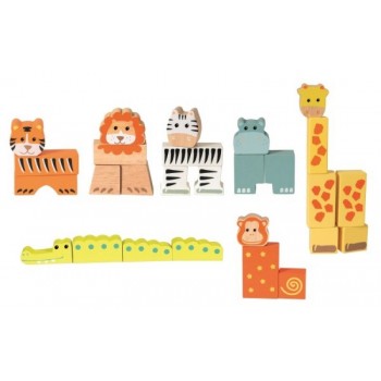 Wooden blocks Animals