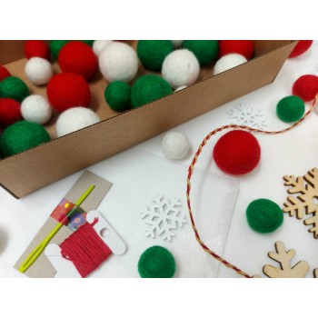 Radošs Komplekts Ziemassvētku Virtene