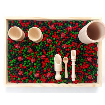 Sensoro Rotaļu Komplekts Ladybug Life - OUWAKIDS Sensoro Rotaļu Komplekts Ladybug Life - OUWAKIDS