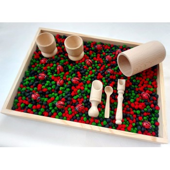 Sensoro Rotaļu Komplekts Ladybug Life - OUWAKIDS Sensoro Rotaļu Komplekts Ladybug Life - OUWAKIDS