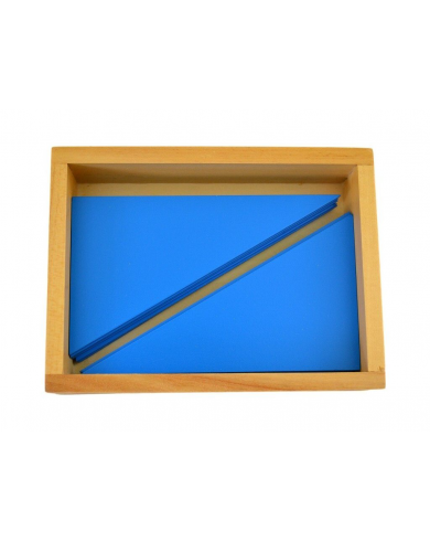 Montesori Zilie Konstruktīvie Trijstūri