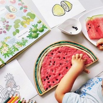 Sensory Tray Watermelon