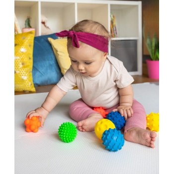Sensory Balls, No Holes, 8 pcs. - TULLO