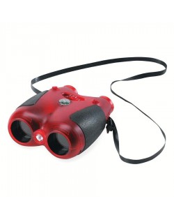 Caurspīdīgs Sarkans Luminokulārs