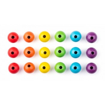 Large Wooden Beads - WOODY