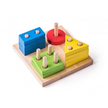 Sorting Colors and Shapes - WOODY Sorting Colors and Shapes - WOODY