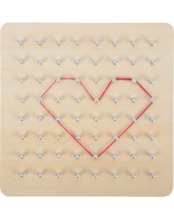 Koka Ģeometrijas Dēlītis/Geoboard - SMALL FOOT