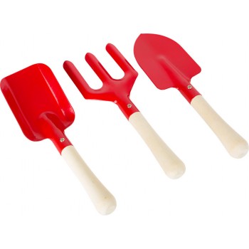 Garden Tools Set Red - SMALL FOOT