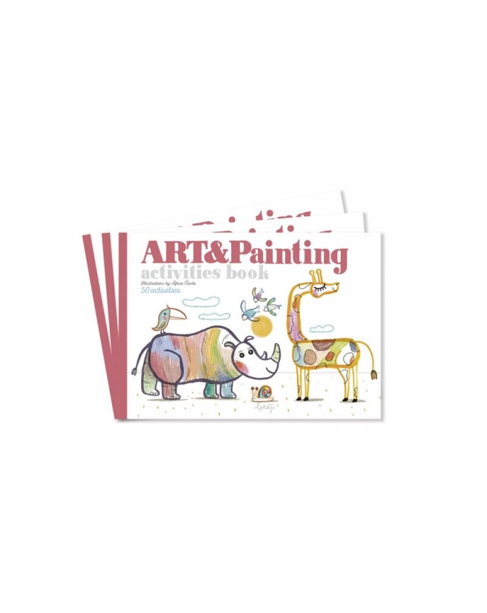 Grāmata Radošai Spēlei Art&Painting - LONDJI