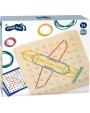 Koka Ģeometrijas Dēlītis/Geoboard - SMALL FOOT