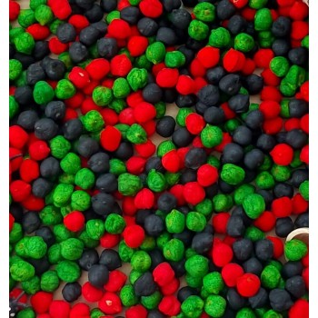 LADYBUG GARDEN, KRĀSOTU ZIRŅU MAISĪJUMS, SENSORO ROTAĻU MATERIĀLS, BĀZE - OUWAKIDS